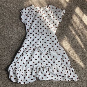 Polka dot dress, m